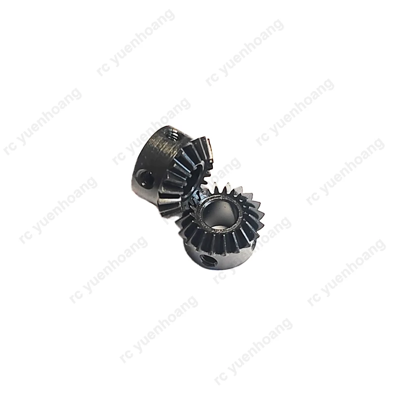 2PCS Modulus 1 20T Teeth Hole Dia 8mm/10mm Metal Steel Bevel Gear for DIY Car Model Motor Shaft 90degree 1:1 Transmission Pinion
