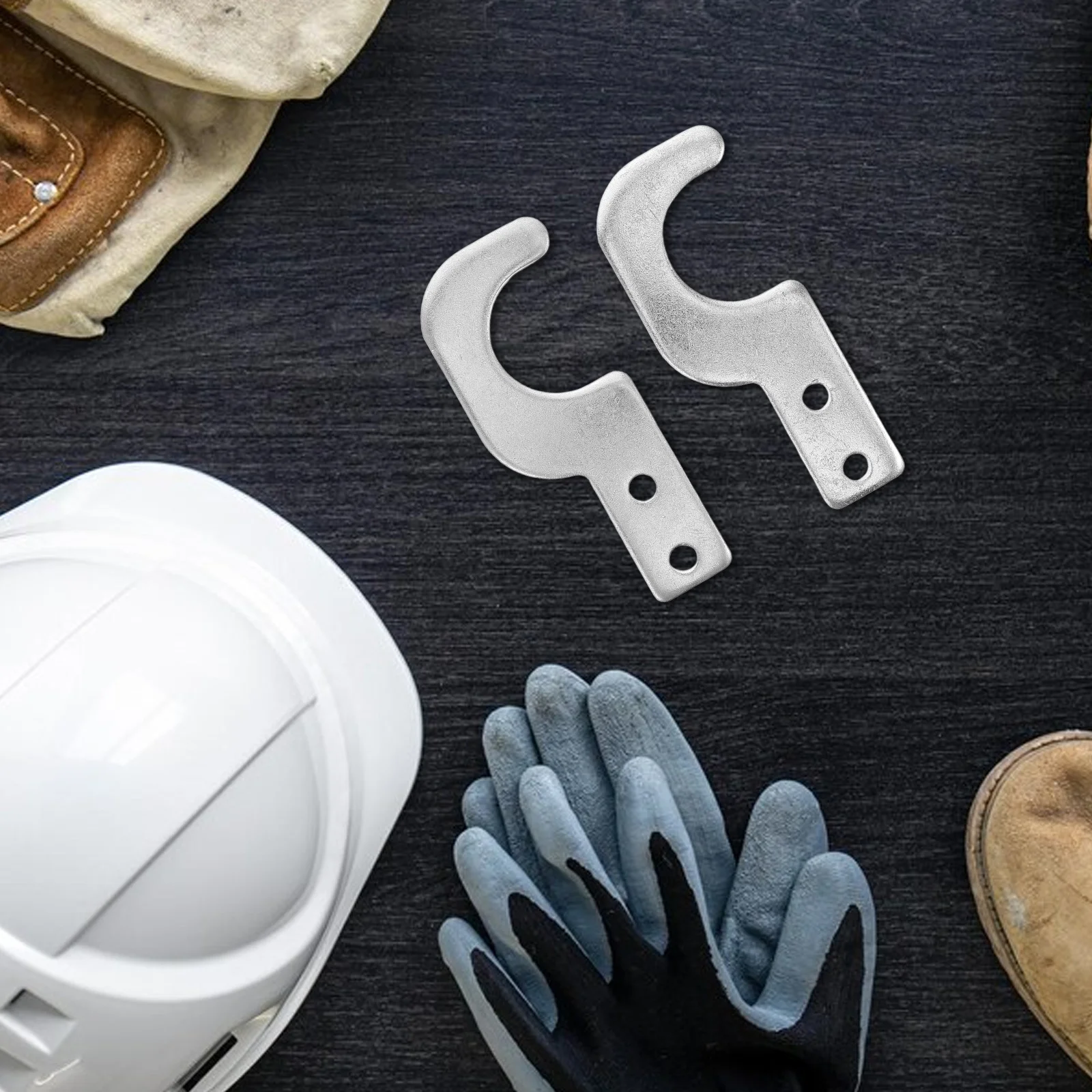 2 Abrazaderas Resistentes para Plataformas de Andamios, Soportes de Plataforma de Alta Resistencia para Accesorios de Andamios Seguros