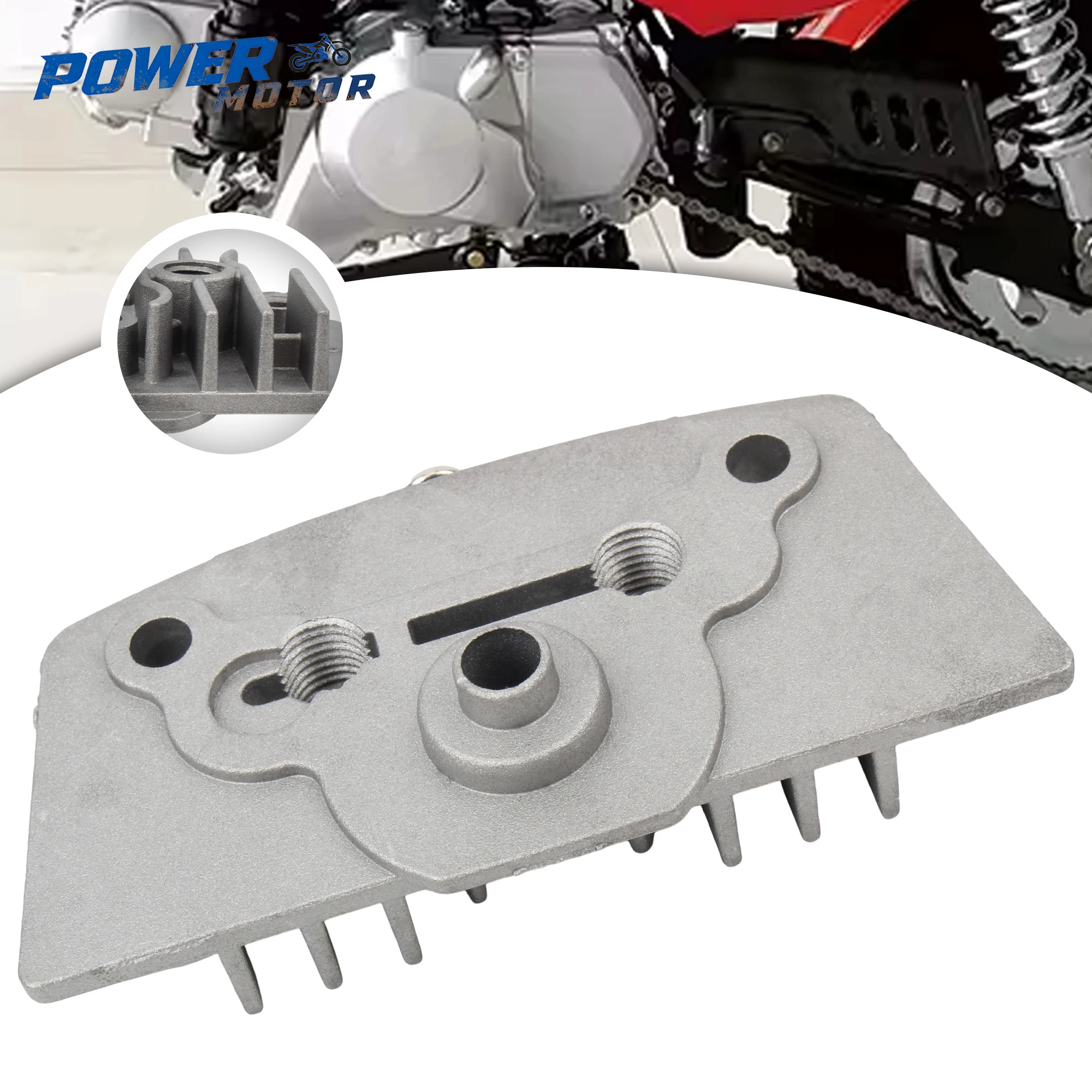 

Motorcycle Oil Radiator Cylinder Cover 70cc Engine Oil Cooler Adapter 50cc 90cc 110cc Scooter Engine Cylinder Cover
