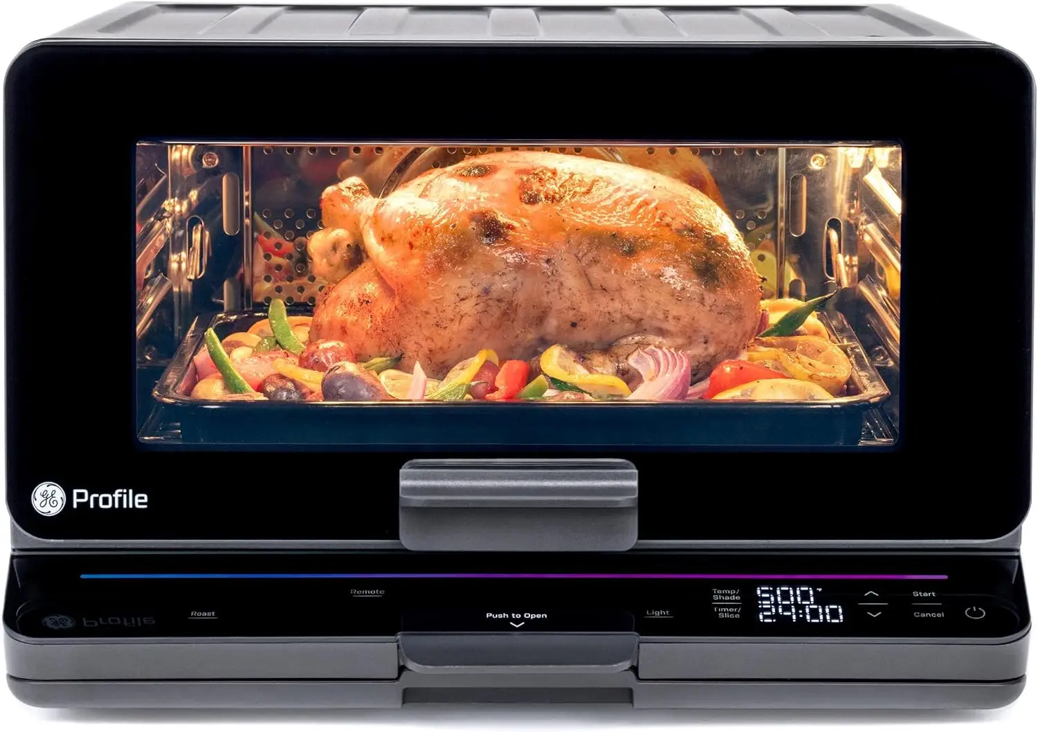 

Smart Oven with No Preheat, 11-in-1 Countertop Oven including Air Fry, Warm, Toast, Broil,