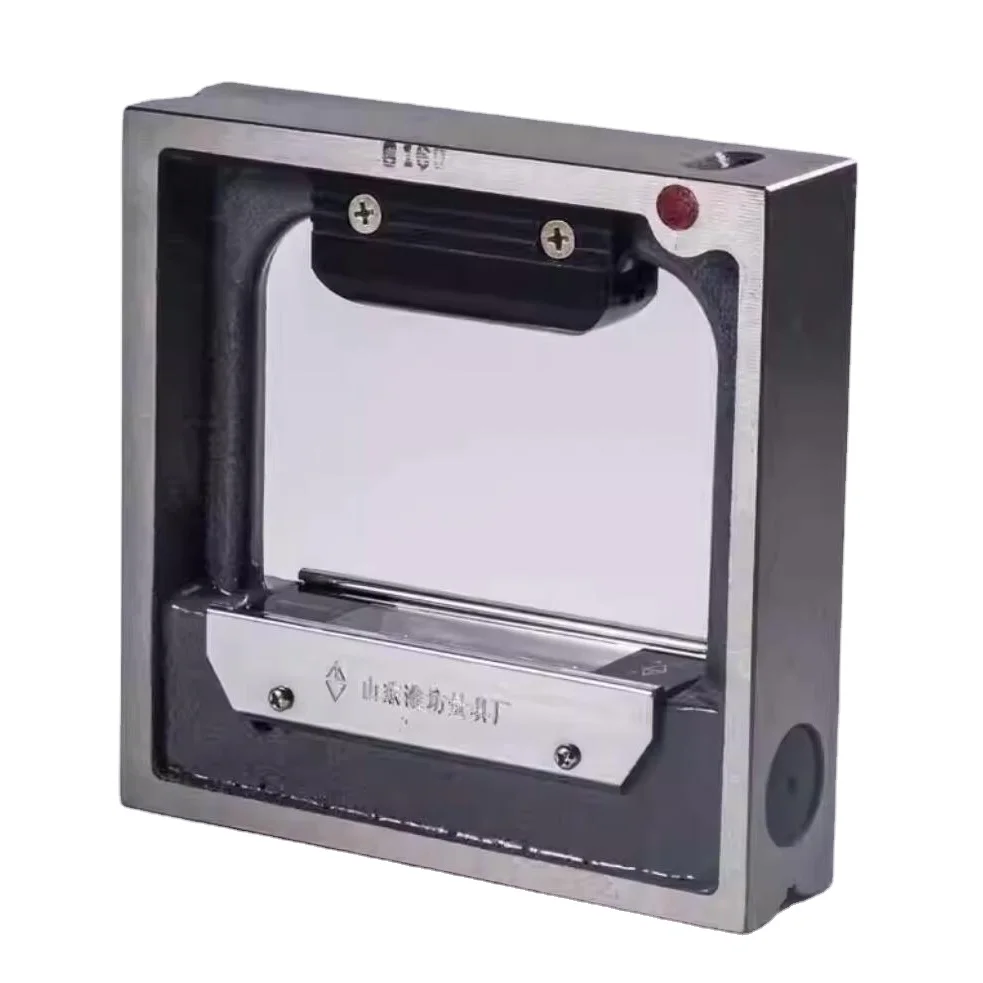 

Square Frame Type 100mm/150mm/200mm/250mm/300mm Graduation 0.02mm/m Precision Spirit Level