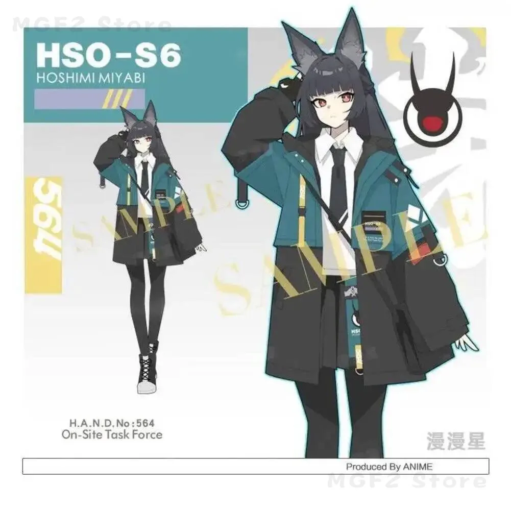 Game  Skirt  Suit Jacket Cosplay Costume Hoshimi Miyabi Zenless Zone Zero Student Autumn Fashion Unisex Wind Coat Hoodie Tops