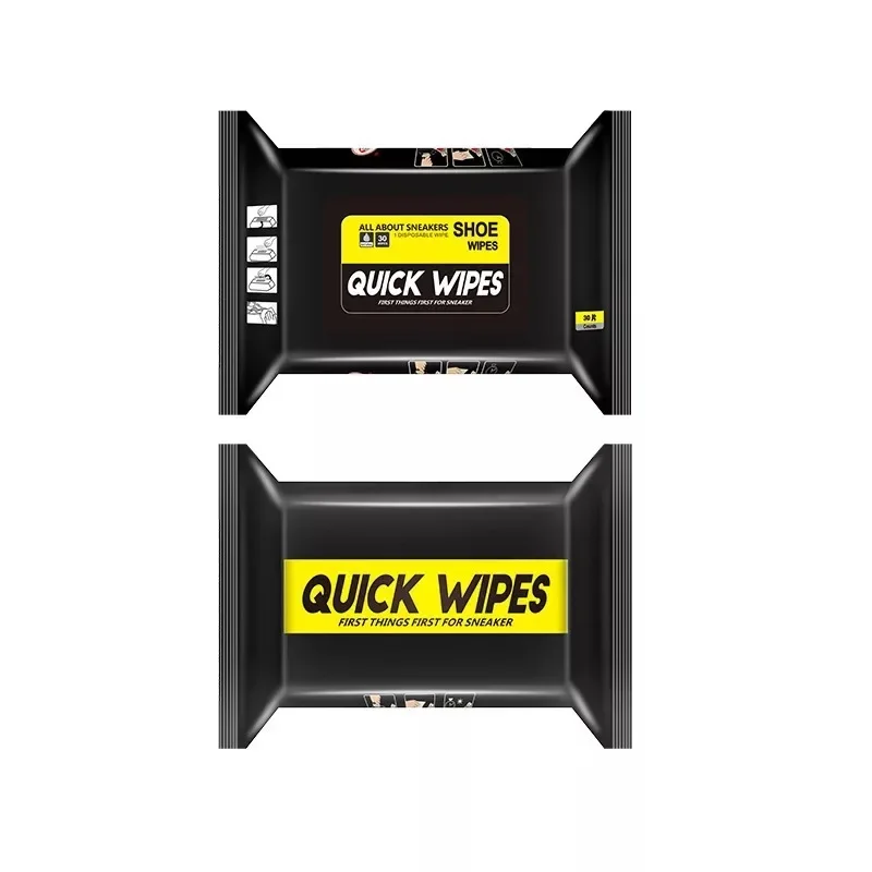 Quick Cleaning Wet Wipes White Shoes Sneaker Cleaning Wipes Shoe Cleaners Travel Portable Sneaker Disposable