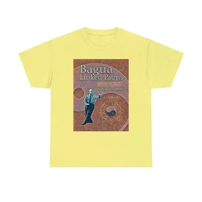 Bagua Linked Palms Wang Shuin Print SS Heavy Cotton Art T Shirt