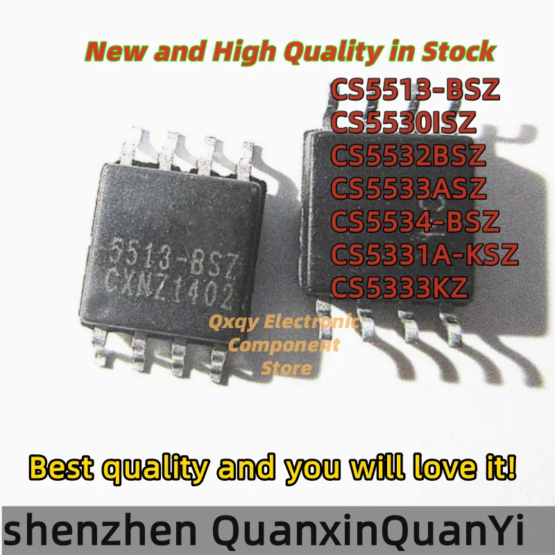 1pcs novo CS5513-BSZ CS5530ISZ CS5532BSZ CS5533ASZ CS5534-BSZ CS5331A-KSZ CS5333KZ