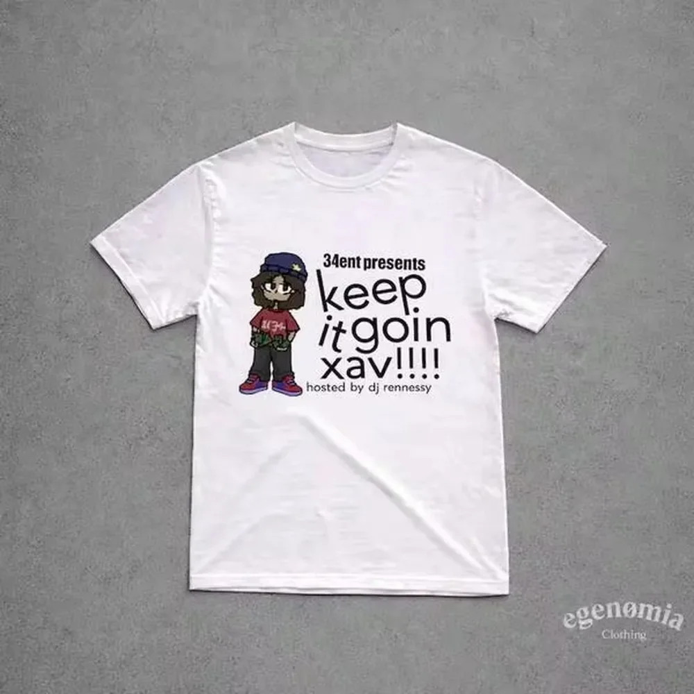 Xaviersobased Merch Tee, 1C34 One Chance Album Merch, Concert Shir, Underground Rap, Gift, Fakemink, Nettspend 1C,Rap Tee,Tops For Women,Y2k,Summer