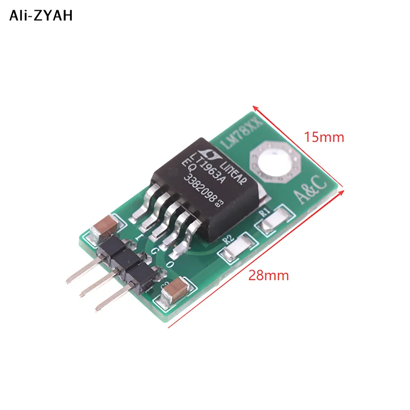 【TG16】1Pc 2026 New LT1963 - 7805 Converter / Power Supply Module Conversion 5.5V-12V To 5V 1.5A Adapter Accessories view 5