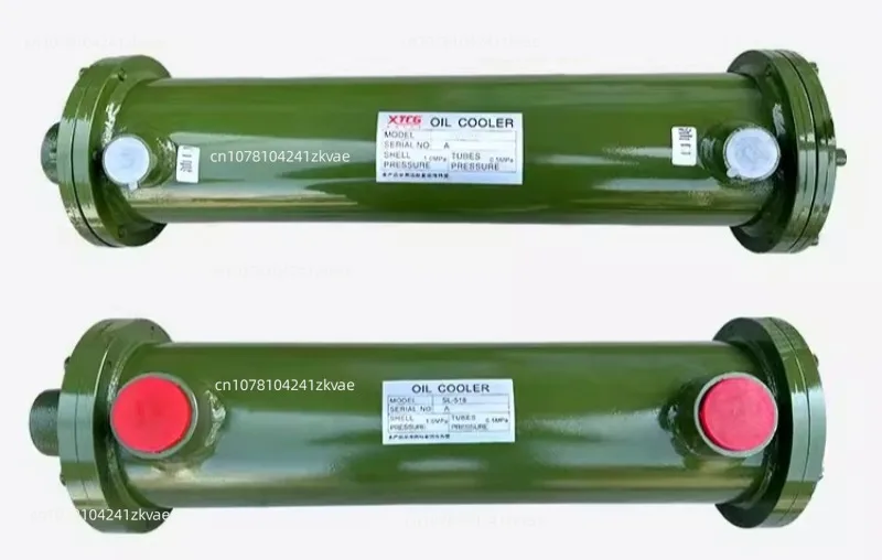 OR-60/100/150/250/300/350 Hydraulic Oil Cooler Shell and Tube Heat Exchanger Oil-water Cooler Tubular Heat Exchanger Radiator