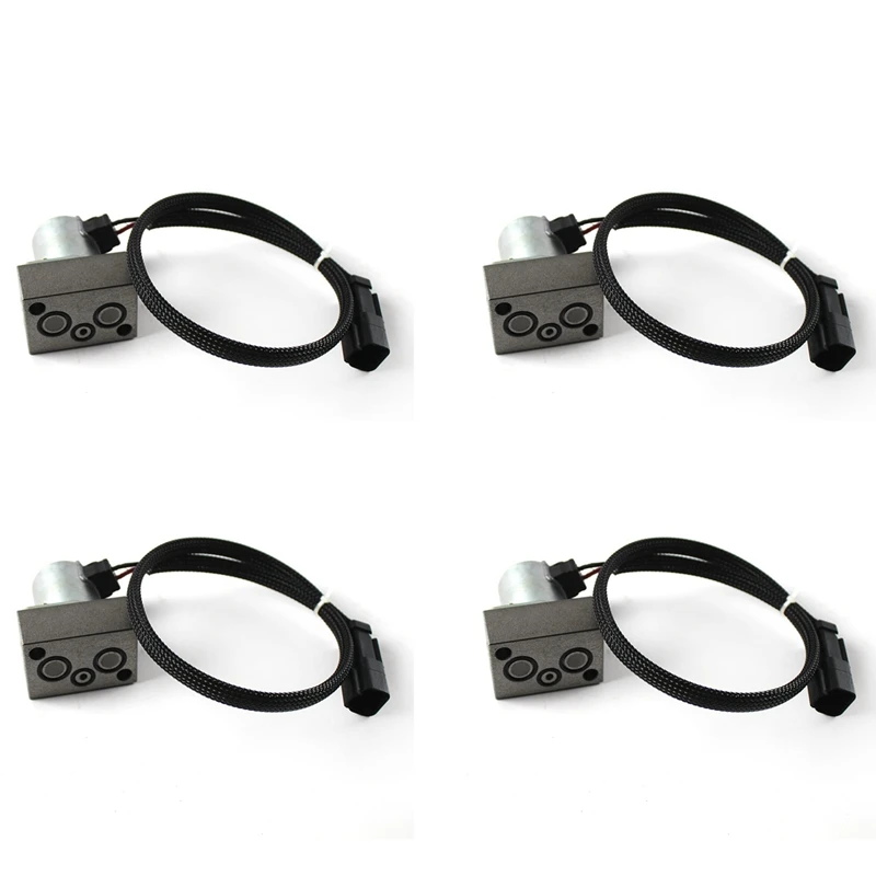 4X Car SOLENOID VALVE Hydraulic Pump Solenoid Valve For KOMATSU PC200-7 PC220-7 PC200-8 702-21-57400 7022157400