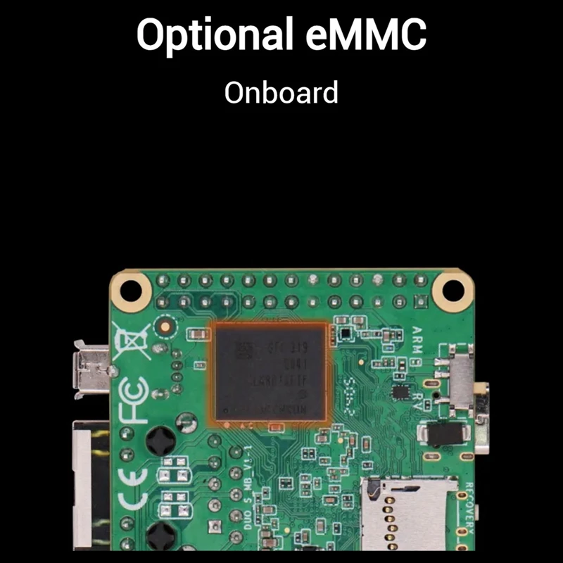 Imagem -04 - Milk-v Duo s Development Board Wi-fi Risc-v Linux Wifi6 Bt5 100mbps Porta de Rede 512mb Módulo Sg2000 512mb