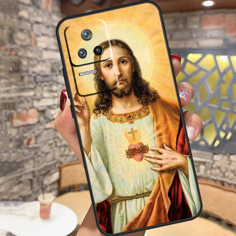 Divine Mercy Jesus Case For POCO F5 X5 Pro X3 F3 F4 X4 GT M5 C40 Case For Xiaomi 13 Ultra 12 11 Lite 12T 11T Pro