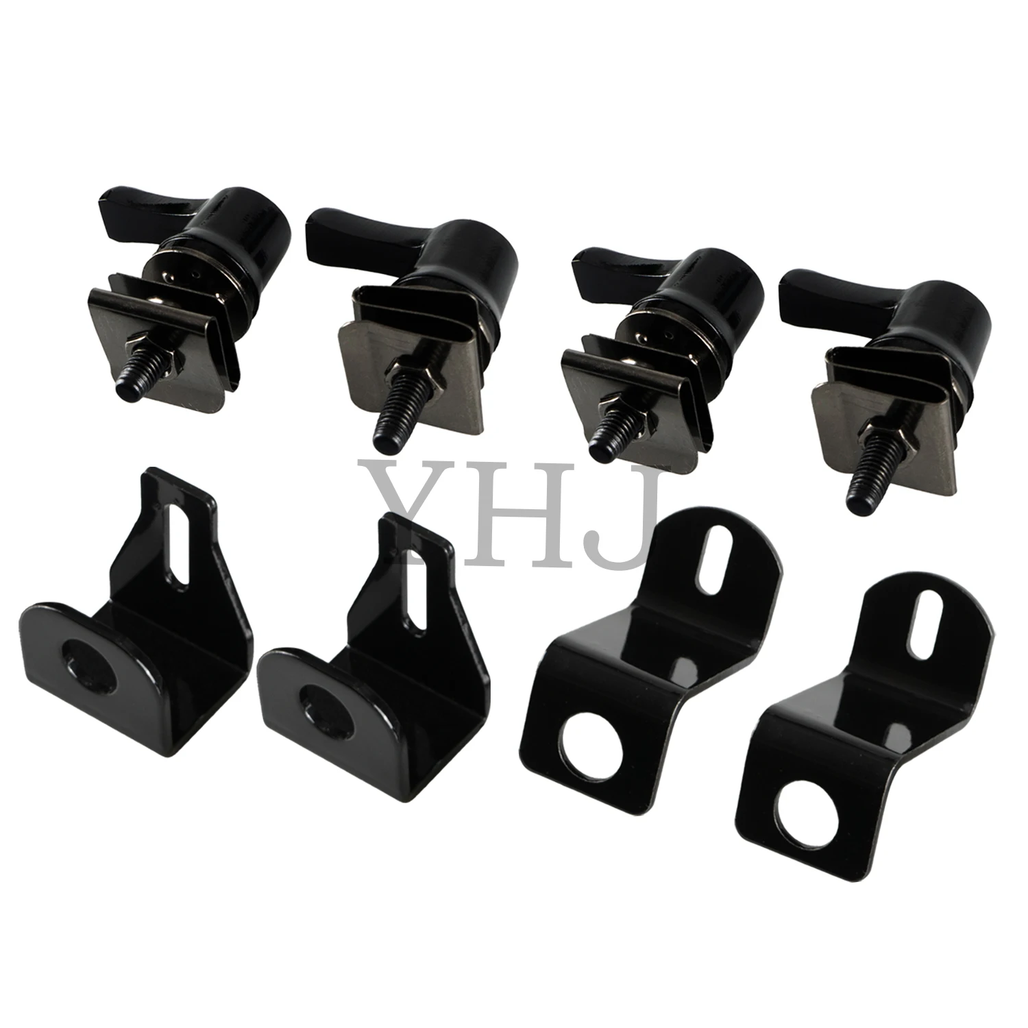 Saddlebag Lever Lock Bolts Nuts Mounting Kit For Harley Motorcycle Touring Road King Street Glide Electra Glide Road Glide 99-07