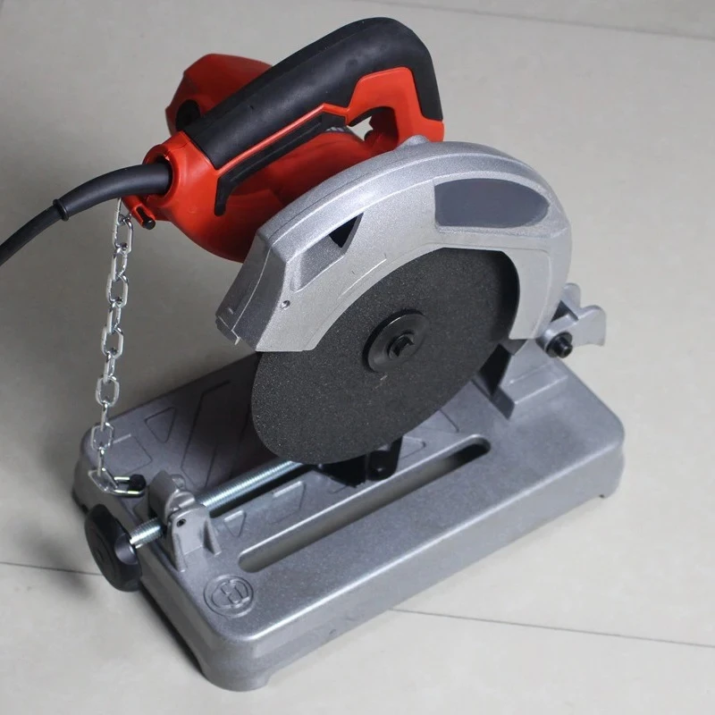GTH-180M Aluminum Alloy Mitre Saw for Woodworking, 45° Tilting Cutting Machine, Steel Body