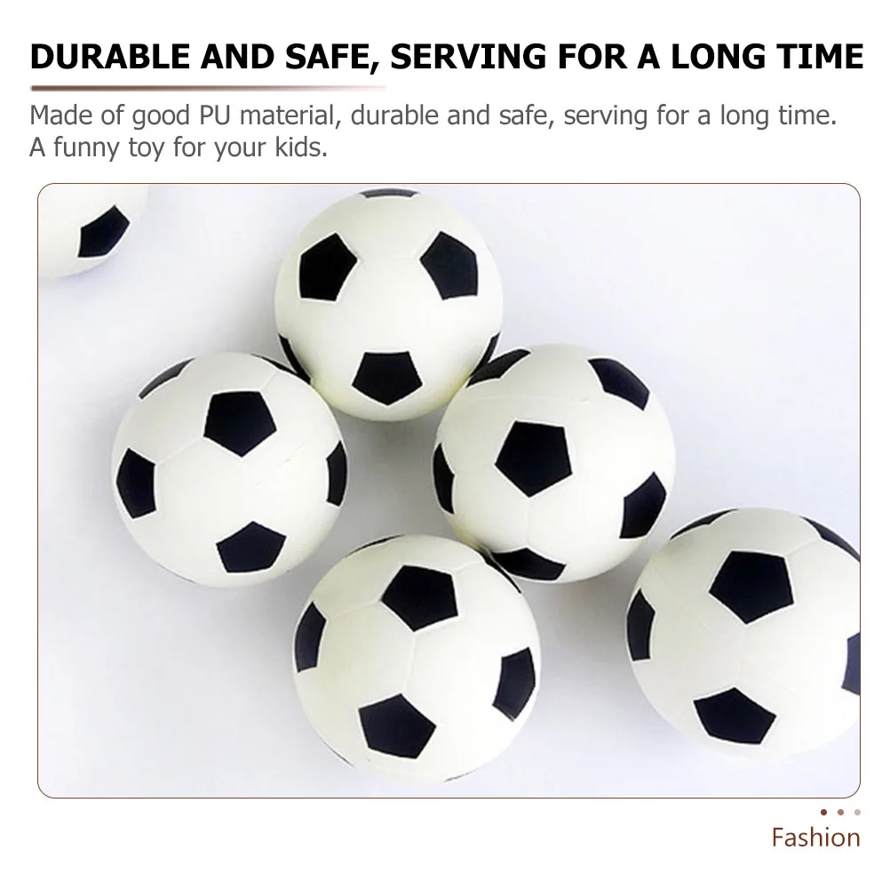 10 Uds. Pelotas elásticas de estrés de fútbol falsas de uva de fútbol