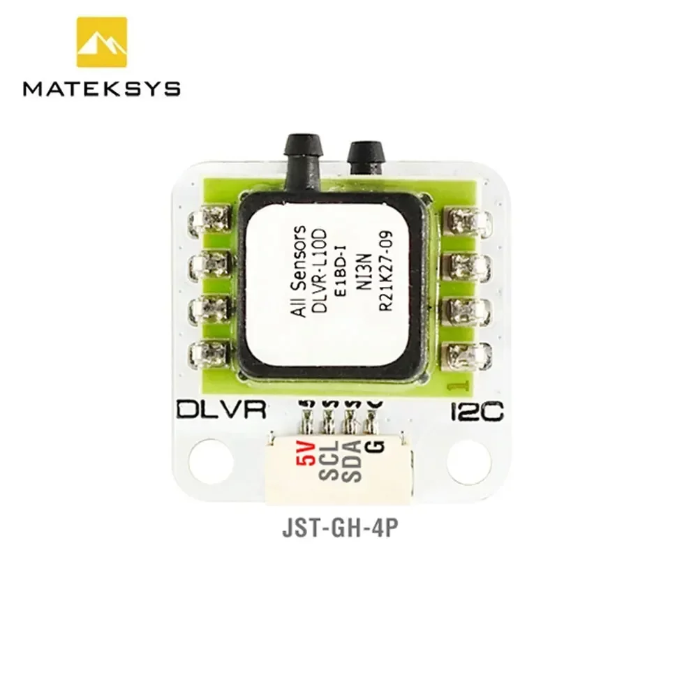 Matek AS-DLVR-I2C Digital Airspeed Sensor DLVR-L10D 4-5.5V I2C for ArduPilot Fixed Wing Multirotor
