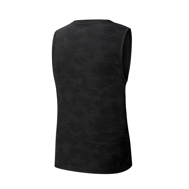 Outdoor Herren Schnelltrocknend Fitness Bodybuilding Shirt Ärmellos Tarnmuster T-Shirt Männliche Basketball-Weste Atmungsaktives Mesh Gym Tanktop für Männer – Detail 6