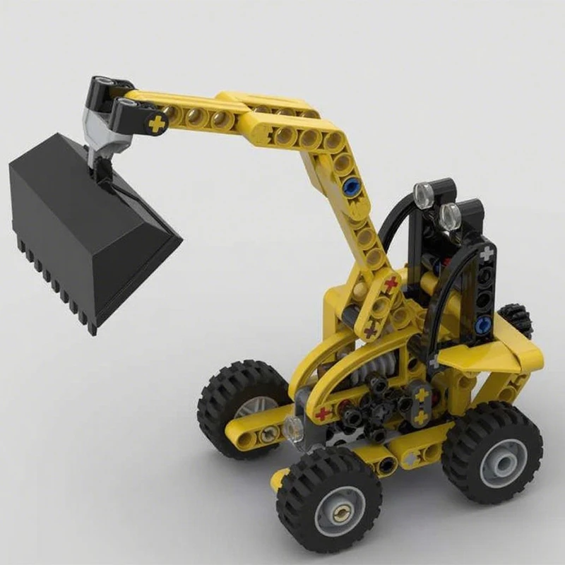 106 pezzi MOC Escavatore Technic Building Blocks Regalo di Natale Giocattolo per sviluppare pazienza e concentrazione Ingegneria del bambino