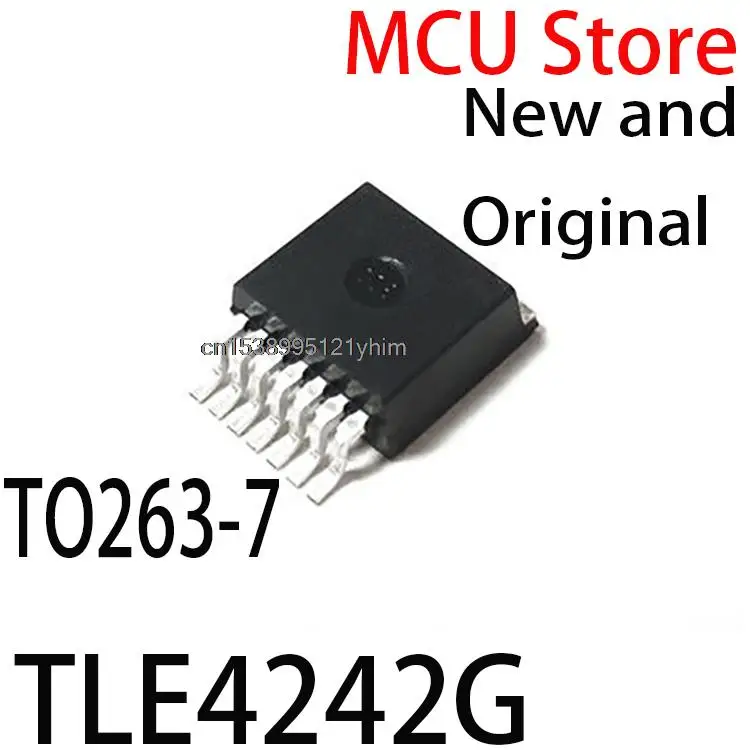 5PCS New and Original TO-263-7 TLE4242 TO263-7 TLE4242G