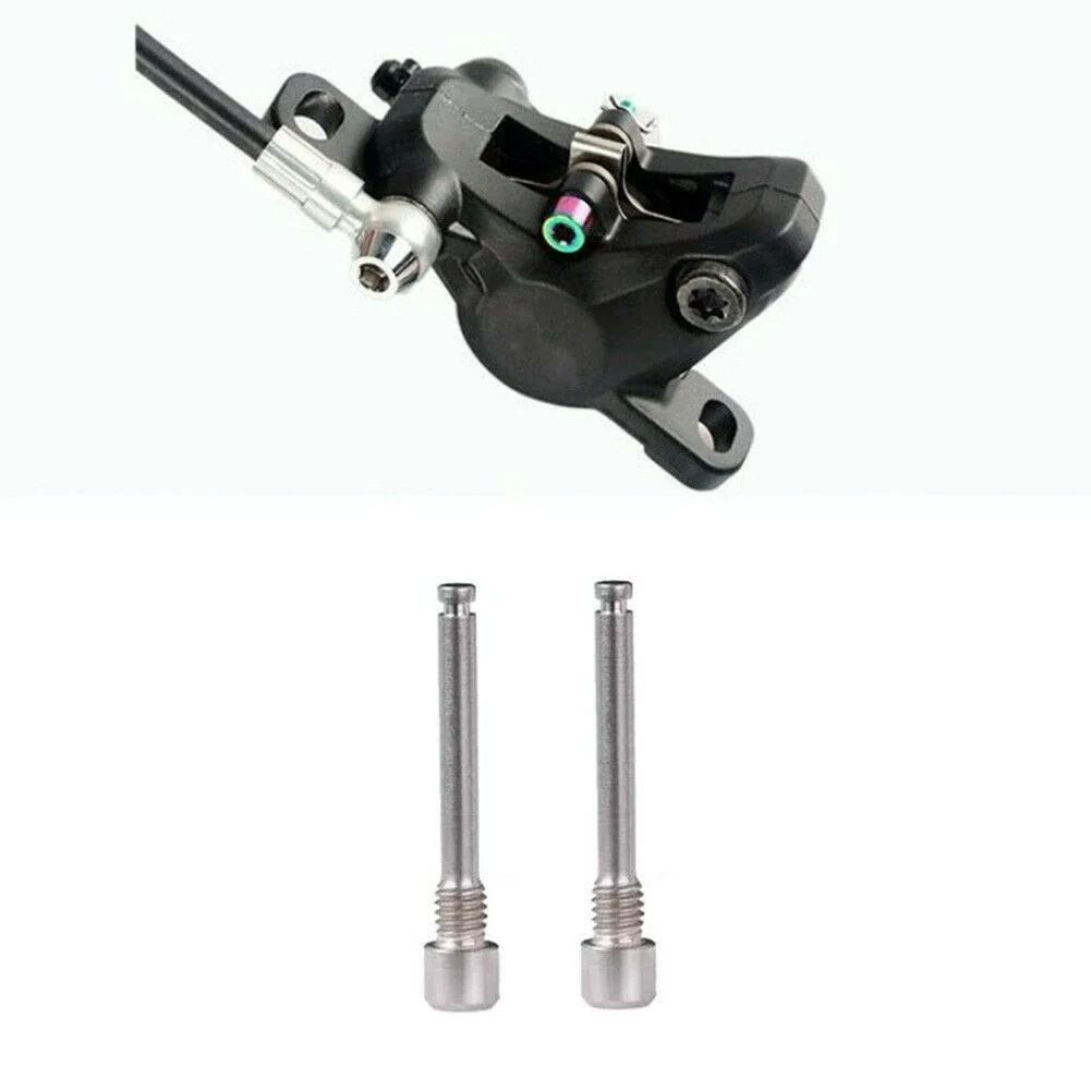 4pcs Titanium Bolts Bicycle Disc Brakes Caliper Lightweight Mounting Screws Bolt Bike Bicycle Disc
