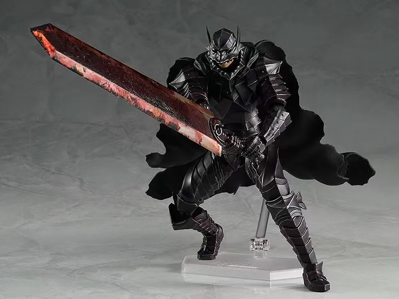 Original Max Factory Guts Figma#410 Berserker Armor ver. (Repainted Skull Edition) Anime Action Figure Collectible Model Toys