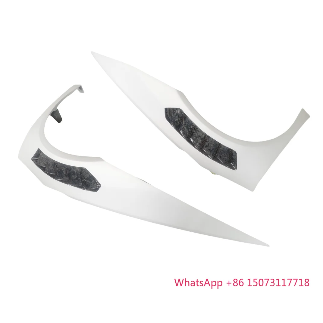 

V Style Forged Carbon Fiber Front Fender for Huracan Lp580 Lp610 Leaf Plate Retrofit Body Kit Luxury Car Accessories