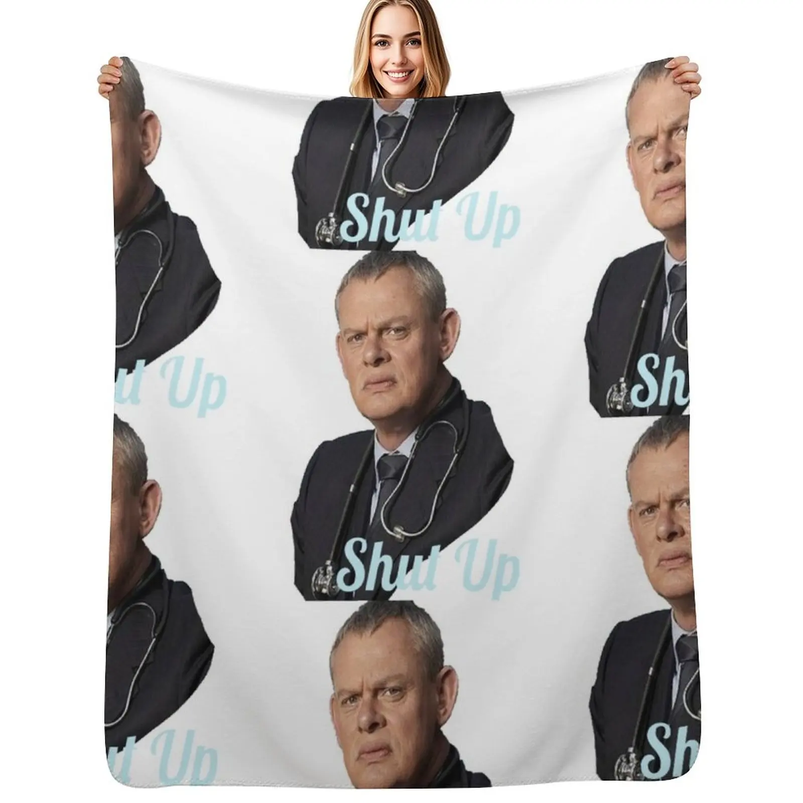 

Martin Ellingham Throw Blanket for sofa Furrys bed plaid Blanket