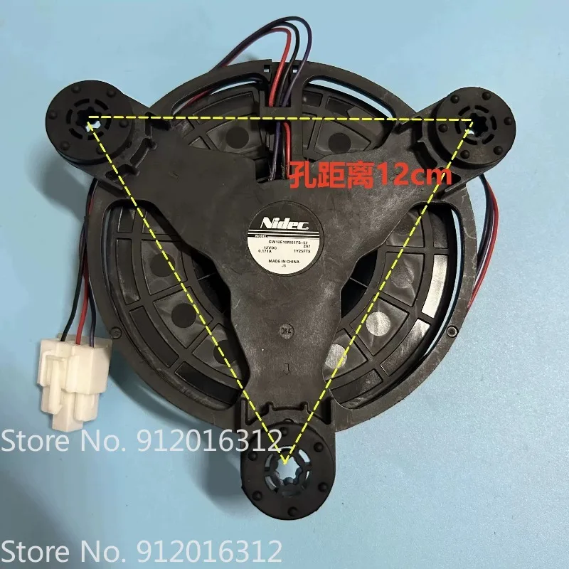 Cooler Fan GW12E12MS1FB-52Z96 DC12V 0.171A Refrigerato-heat Dissipation DC Motor Fan
