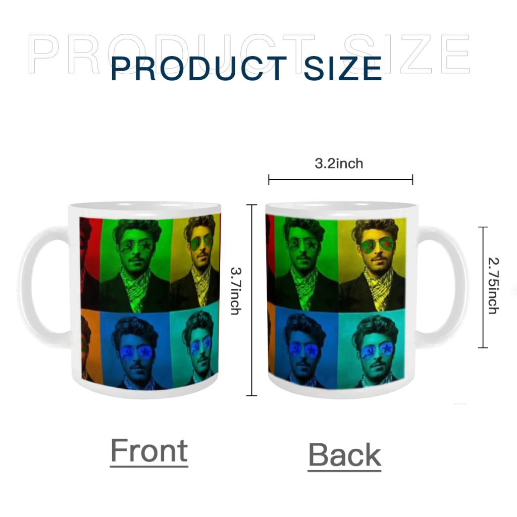 Pop Art Stalin Ceramics Coffee Mugs Tea Cup Milk Cups Gifts Drinkware Coffeeware