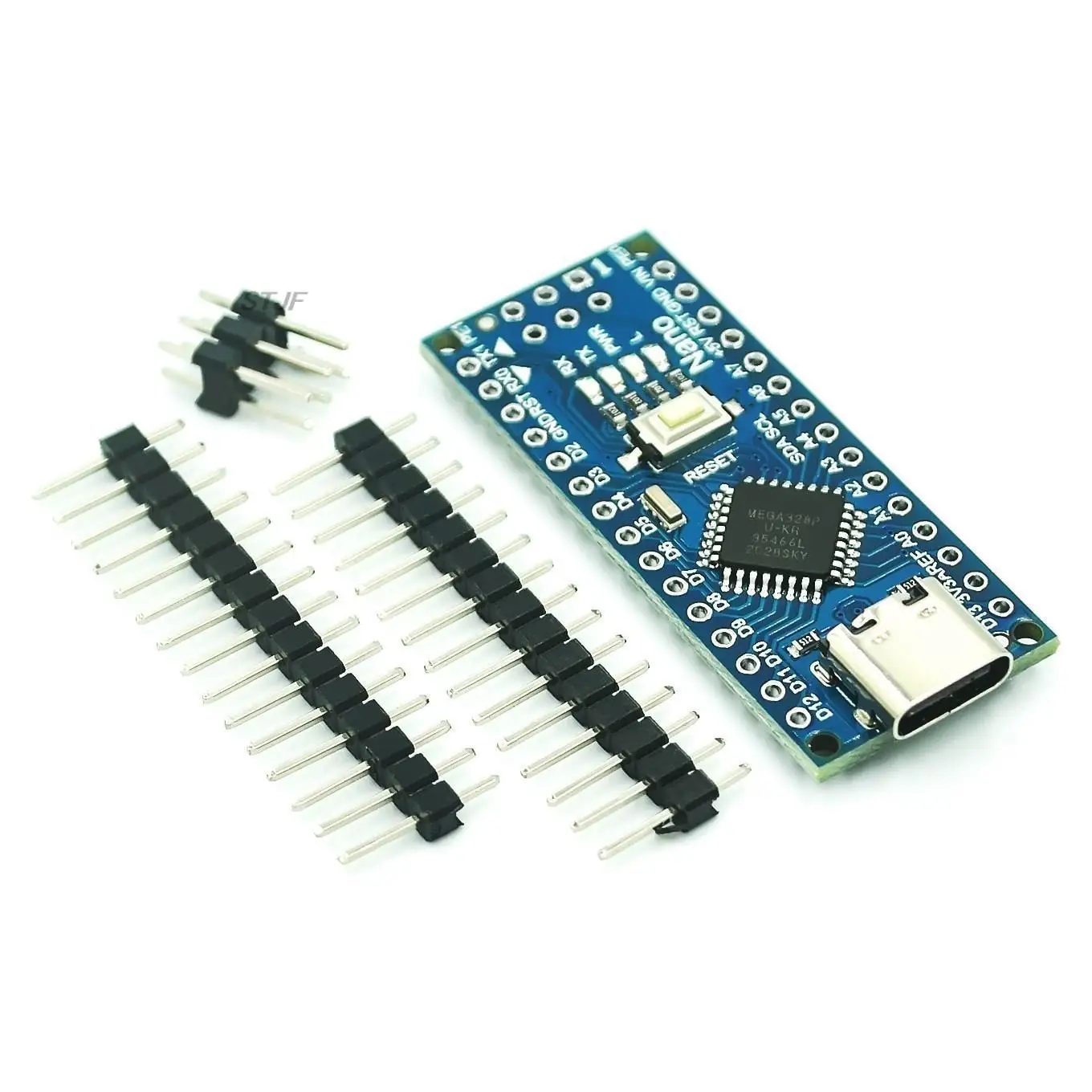 Mini / Type-C / Micro USB Nano 3.0 Met de bootloader-compatibele Nano-controller voor Arduino CH340 USB-driver 16Mhz ATMEGA328P