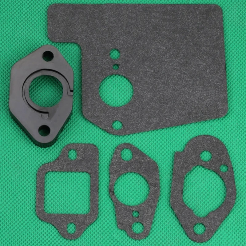 Carburetor Insulator Spacer Gasket Garden Power Tools Accessories Engine Carburetor Muffler Gasket Heat Insulation