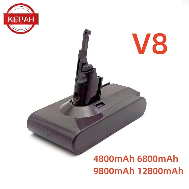 100% NEW for Dyson V8 21.6V 12800mAh Replacement Battery for Dyson V8 Absolute Cord-Free Vacuum Handheld Vacuum Cleaner Battery