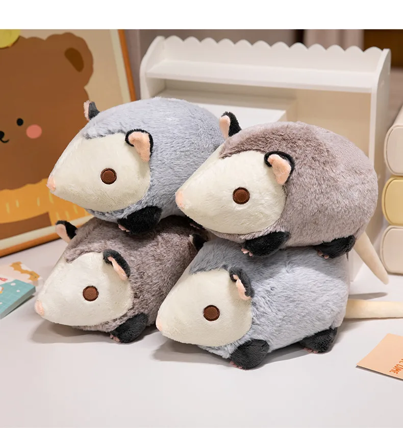 30 cm superzachte echte rat knuffels realistische muis gevulde boerderijdieren speelgoed huisdier muizen geschenken educatief speelgoed voor kinderen