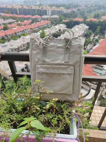 Imagen 2 del producto Mochila Fox, bolso para estudiantes universitarios de enfermería, mochila para ordenador, bolso cruzado para mamá con cubo tres en uno