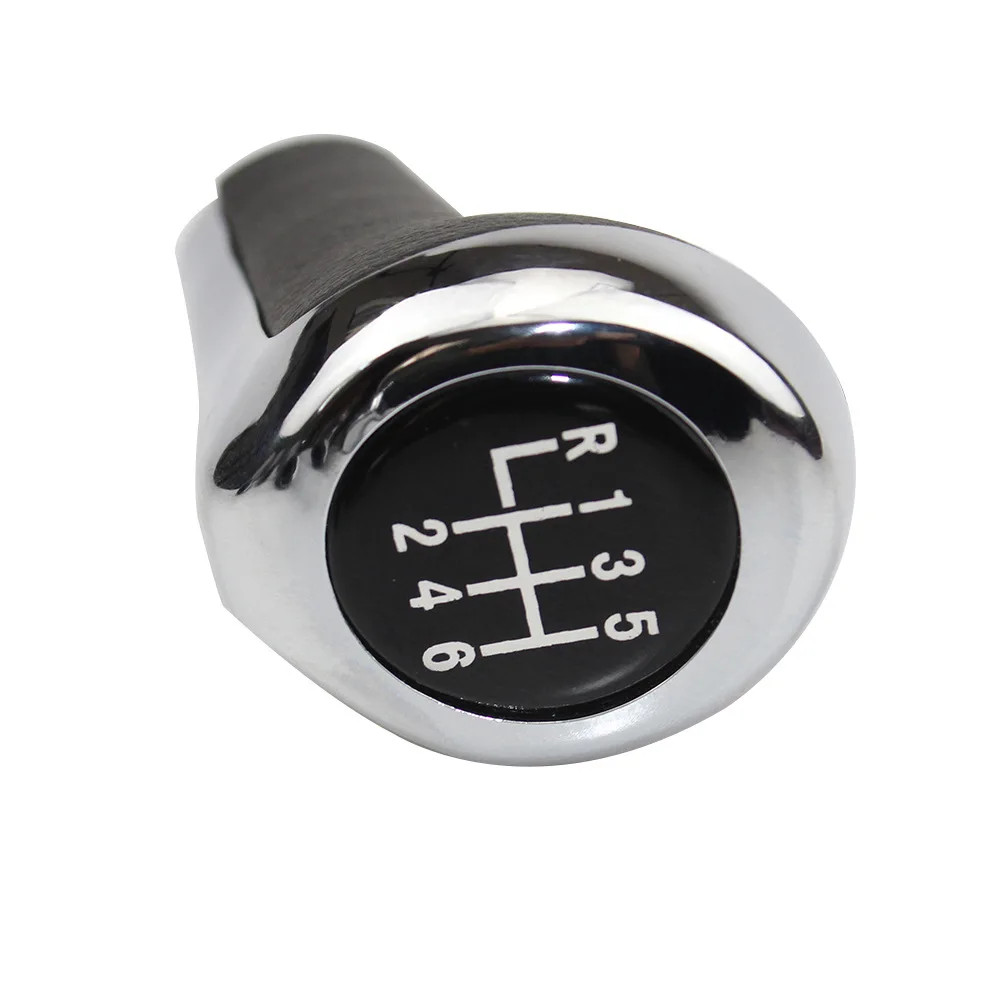 Suitable for BMW bright gear head handball gear lever 5/6 gear shift handball car gear handle accessories 5