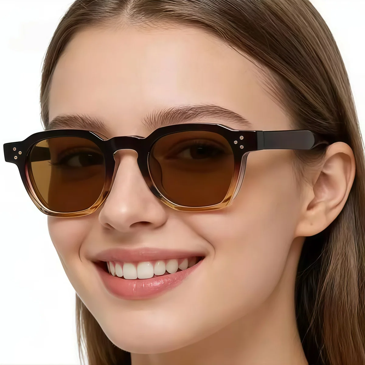 1 Stück europäische und amerikanische Retro-Mode-Y2K-Sonnenbrille für Sommersonnenschutz, Sonnenschutz, UV-Schutz, leichte Sonnenbrille