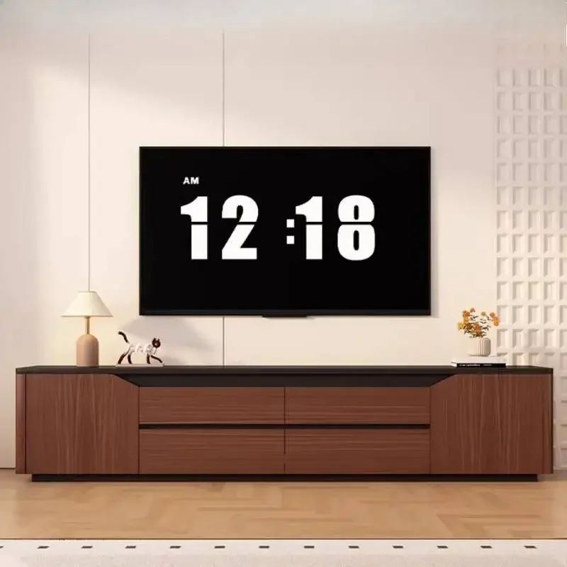 Stylish Spacious Fashionable Tv Cabinet Decorative Industrial Versatile Wooden Tv Cabinet Mobile Soggiorno Indoor Furniture