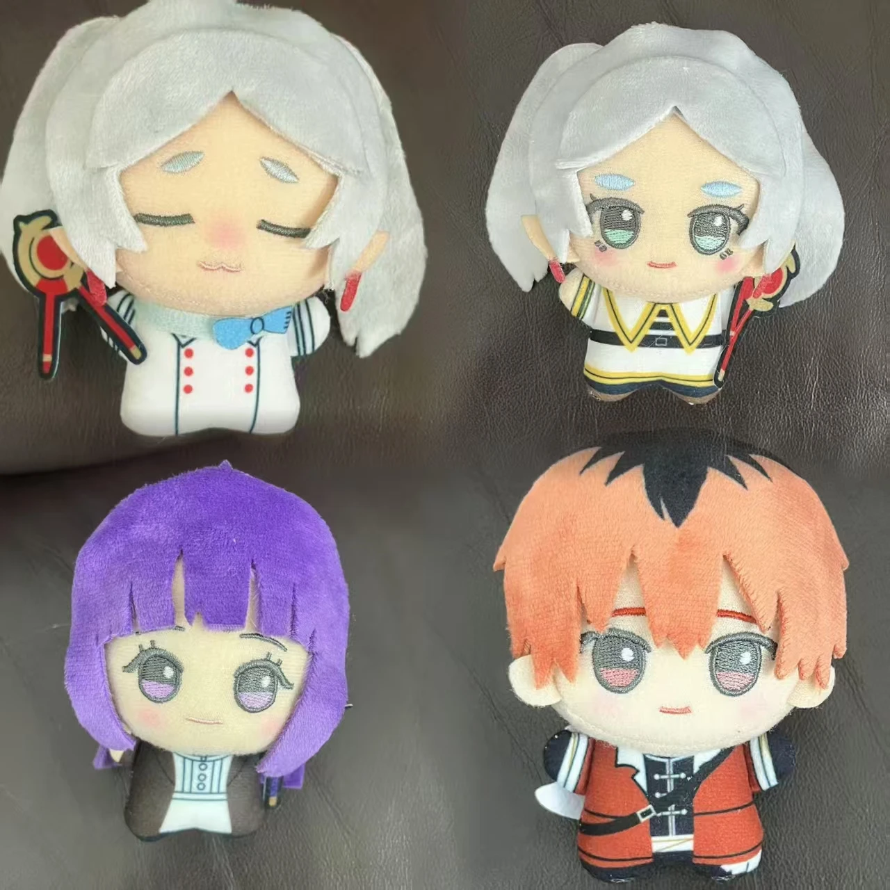 

10 см Frieren: Beyond Journey's End Cute Himmel Плюшевая кукла Детская школьная сумка Подвеска Ключи Ручка Аниме Периферийные устройства Праздничный подарок