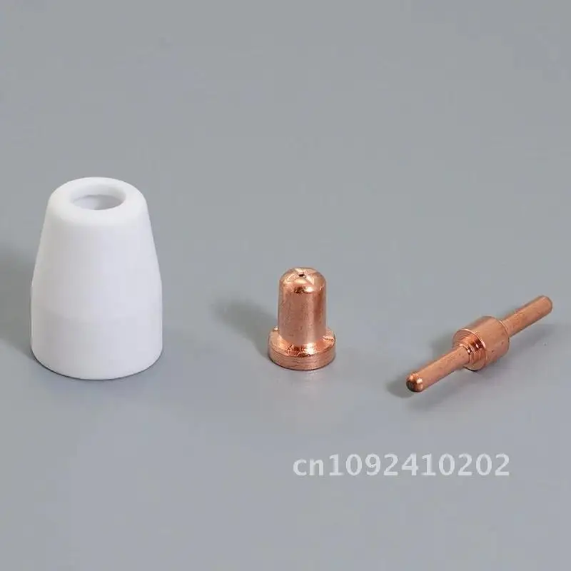 

50Pcs Plasma Nozzles Consumables Torch Tip Electrode Cutter Kit For 50 50D 40 Cutter JG-40 WSD-LG40 Plasma Fit PT-31 CUT