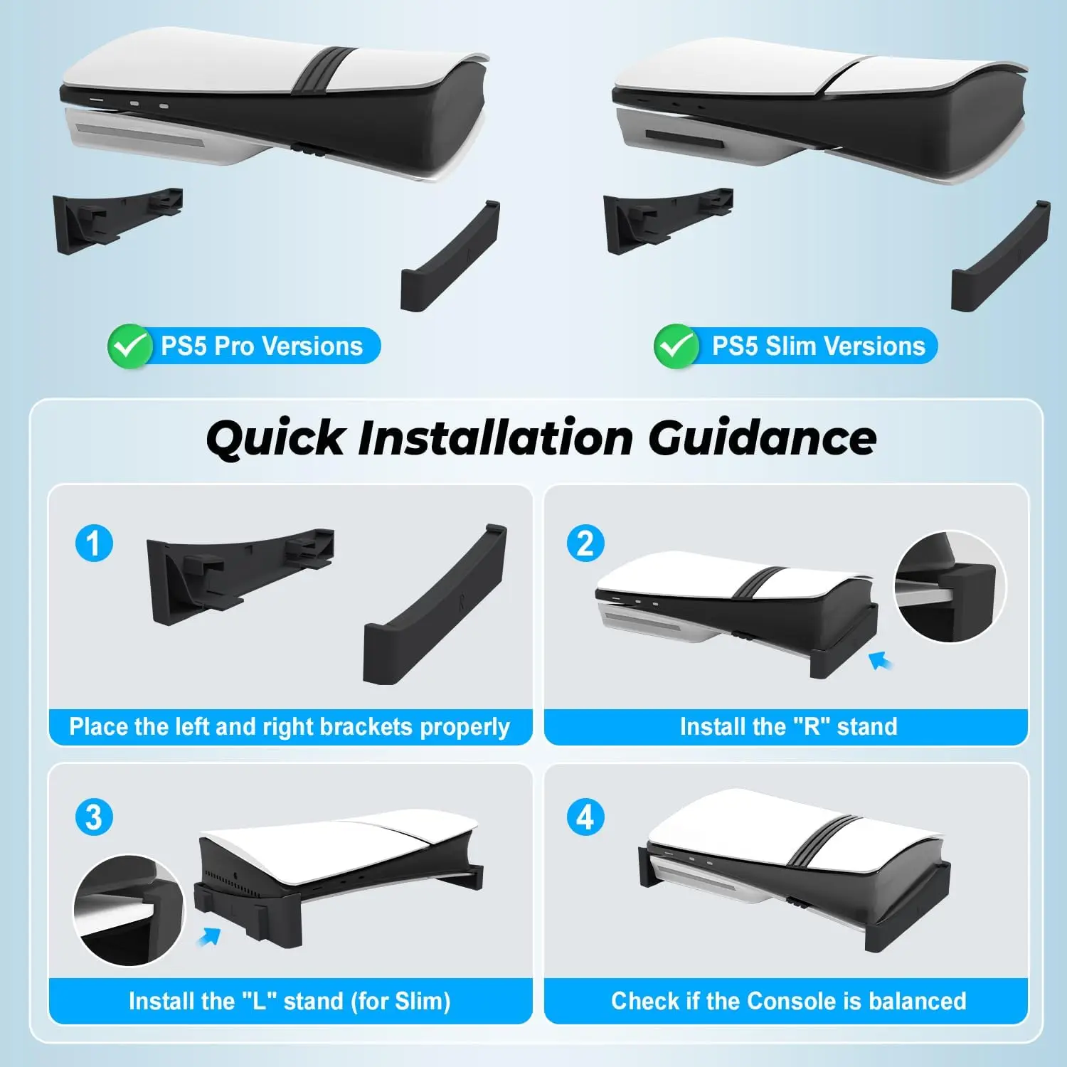 Thumbnail 3 - #40 Latest PS5 Horizontal Stand Offers