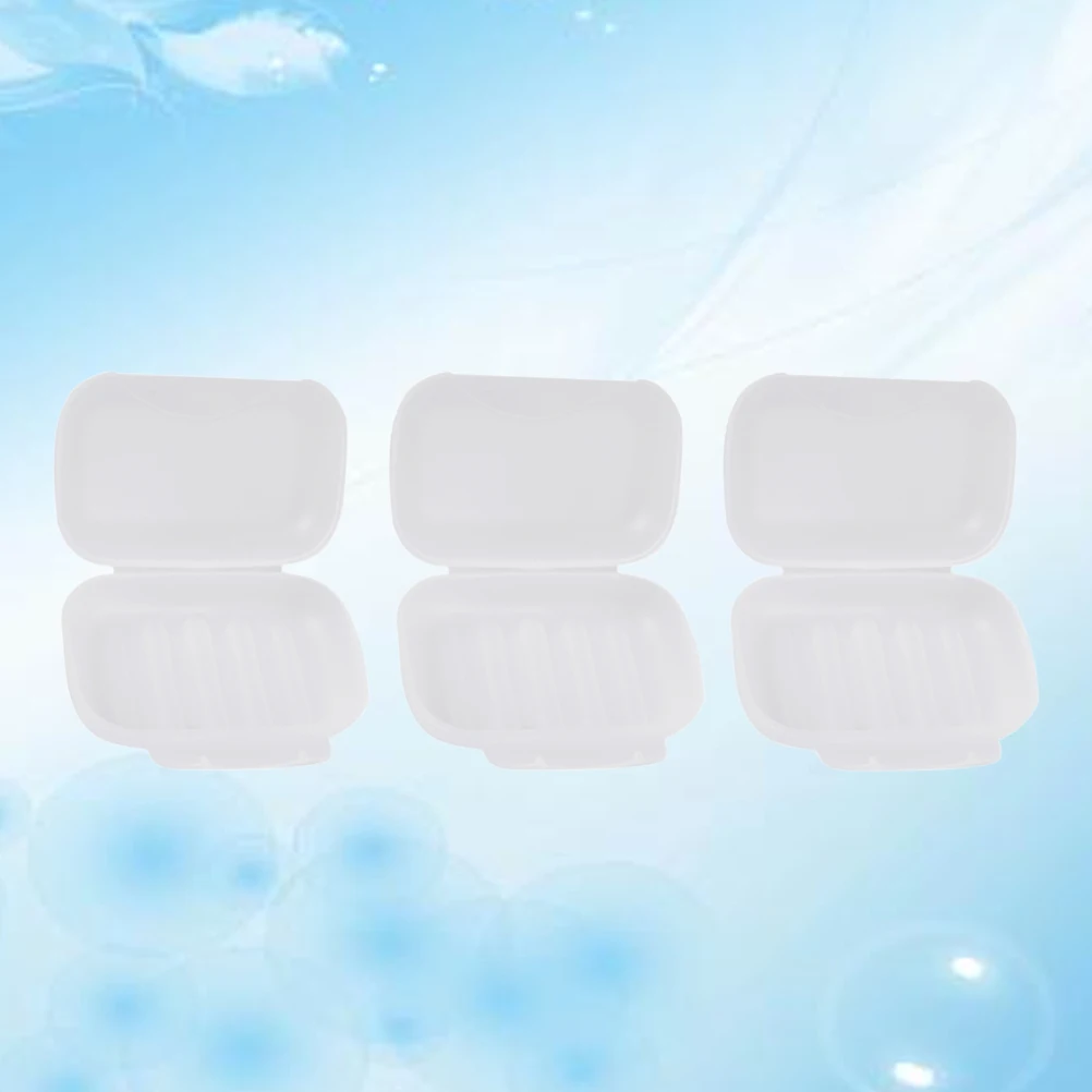 

3pcs Waterproof Sealed Soap Box Travel Soap Dish Holder Portable Gym Bathroom Accessories Outdoor Container