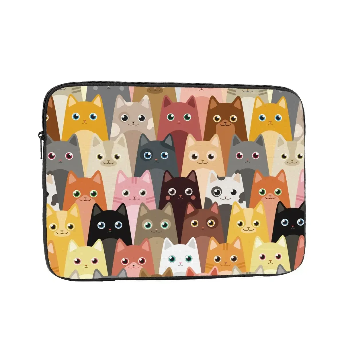 Shockproof Case 10 12 13 15 17 Inch Men Women Cat Laptop Liner Sleeve for Macbook Air Pro Animal Notebook Bag Case