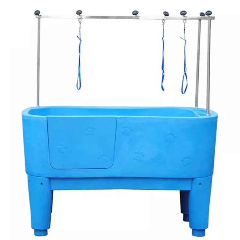 

2026 Guangzhou Professional Plastic Dog Grooming Bathtub Veterinary Instrument For Dog Washing Bath