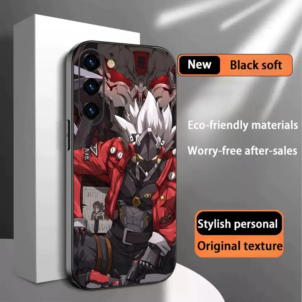 Starlight Billy hot game character pattern Phone Case For Samsung Galaxy S26 S25 S24 S23 S22 S21 Plus Ultra Note20 Soft Black