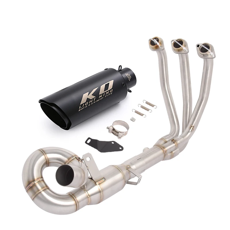 

For CF-Moto 675SR SS 2024 2025 Motorcycle Exhaust System 51MM Muffler Header Pipe Stainless Steel Front Tube Slip On 675NK 2025