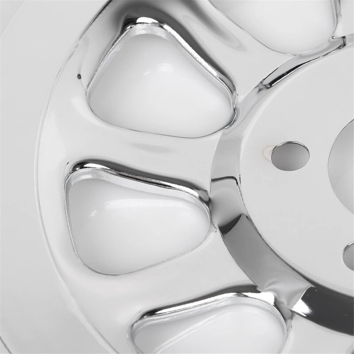 크롬 외부 후면 도르래 커버 인서트, Harley 소프테일 Fat Boy Lo FLSTN FXSTC