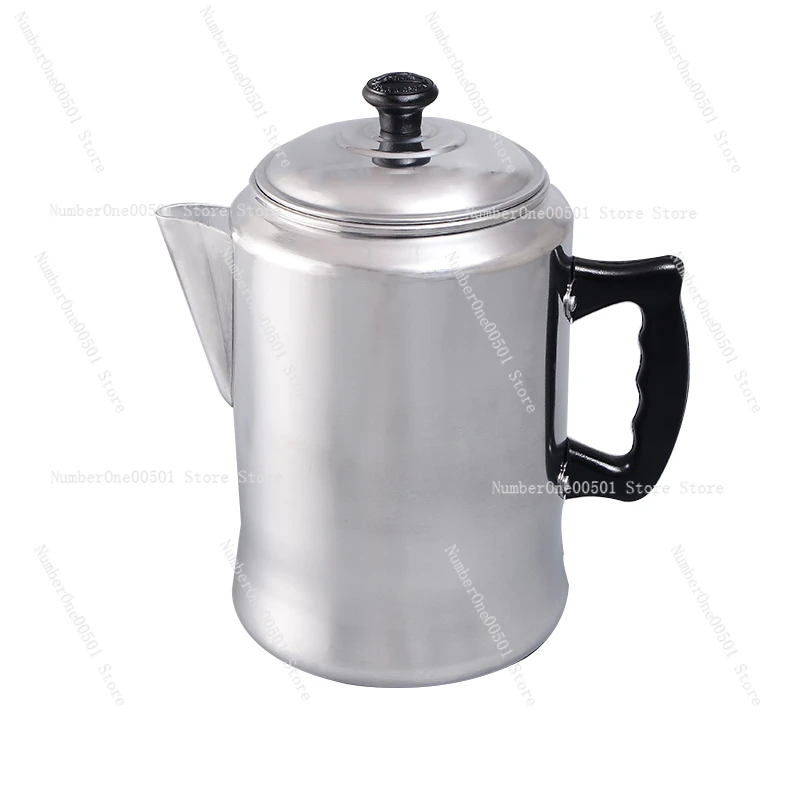 Hong Kong Style Milk Tea Pot Brewing  Coffee Pot  Aluminum 3L