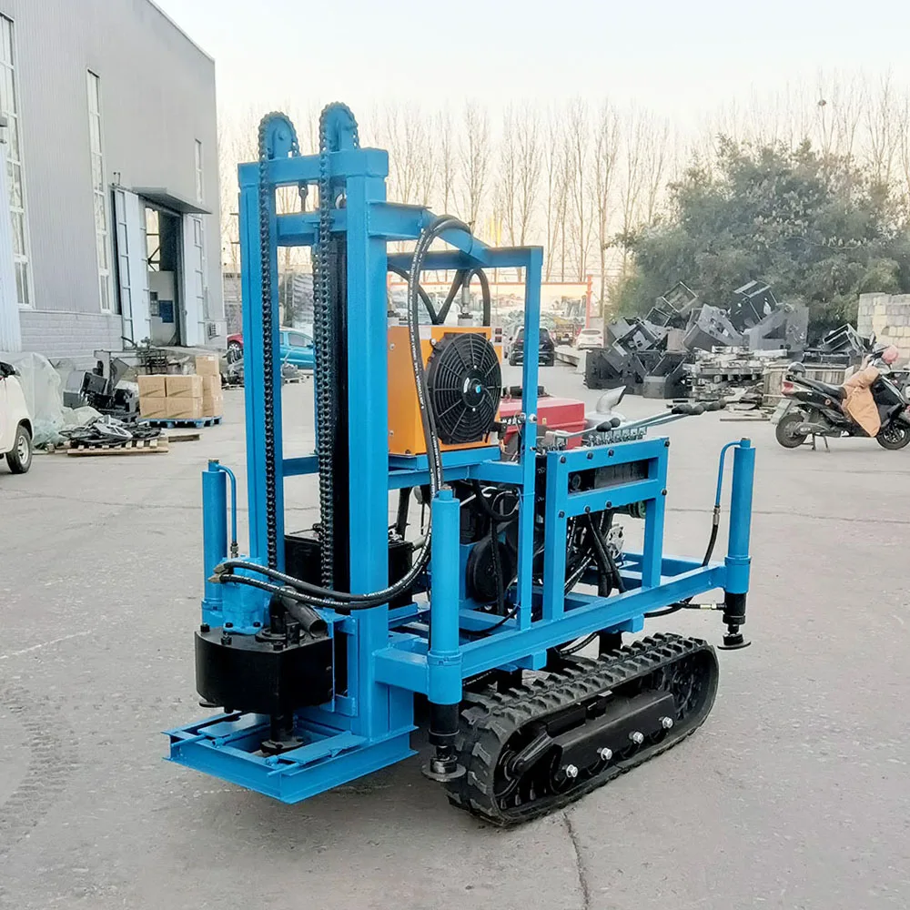 

2026 Hot SellingSmall Borehole Core Rotary 150m Portable Water Well Drilling Rig with Engine for Sale
