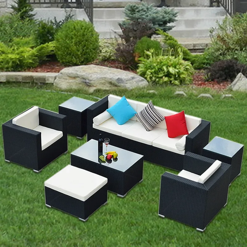 Garden Sofa Outdoor Lounge Terrace Furniture Modern Sectional Chaiselongue Sets Recliner Patio Couch Balcony Single Bed Person