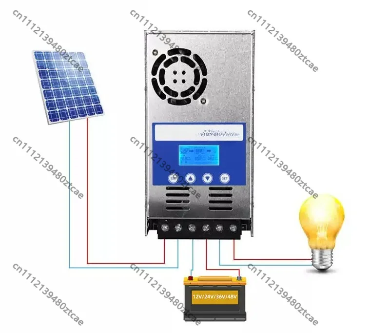 Solar Charge Controller Smart Power Tracking Regulator 12V 48V For Home PV Energy Storage Power System