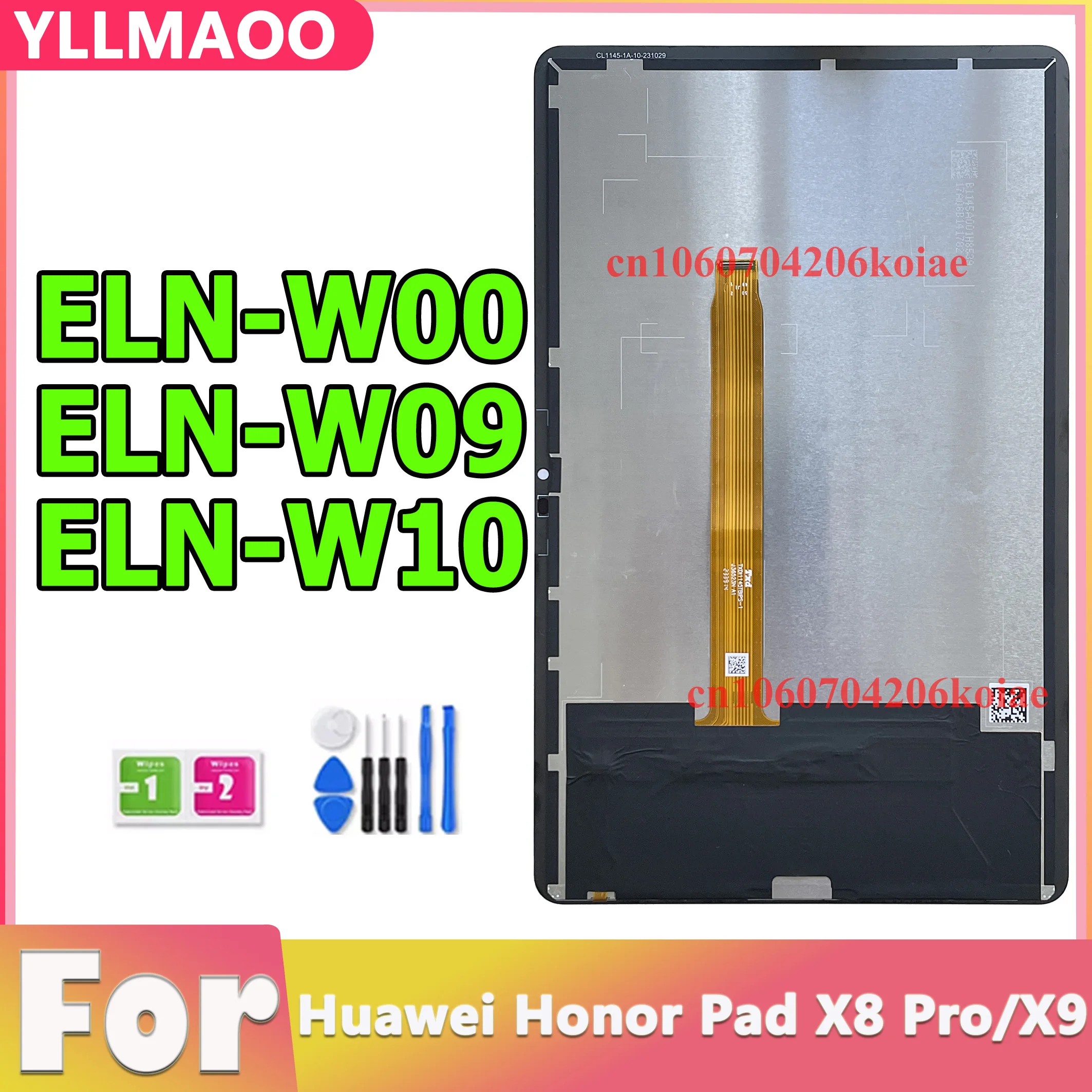 مراجعة ونصائح لشاشة اللمس ELN-W09 لجهاز Huawei Honor Pad X8 Pro/X9